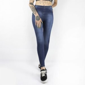 Calça Legging Feminina Jeans Anjuss DENIN MÉDIO PP