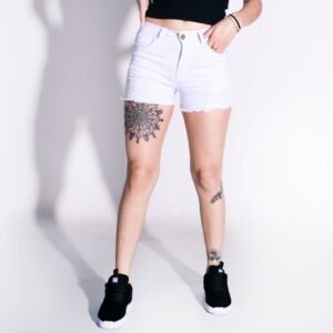 Shorts anjuss blank Branco 38