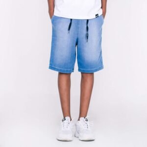Bermuda juvenil anjuss motion Denim Médio 08