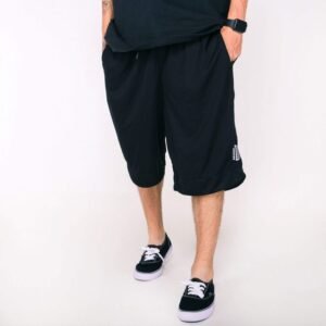 Bermuda plus size anjuss bass Preto 3G