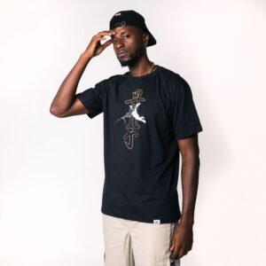 Camiseta over ANJ guardian Preto PP