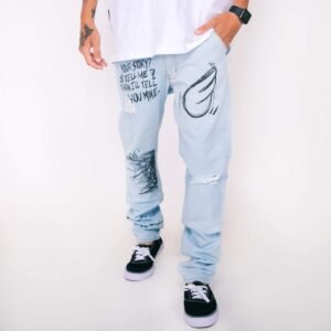 Calça anjuss be you Denin Claro 38