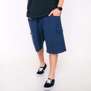 Bermuda plus size anjuss across Azul X2