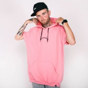 Blusa moletom anjuss hoo Rosa chiclete P