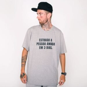 Camiseta anjuss funny estrago Mescla medio P