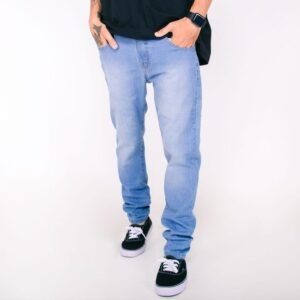 Calça jeans anjuss key Denim Médio 42