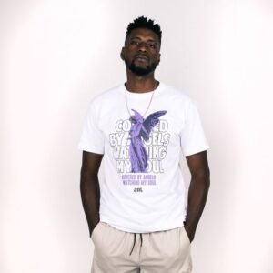 Camiseta over ANJ covered Branco PP