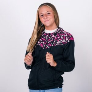 Corta vento juvenil pink army Unica 10