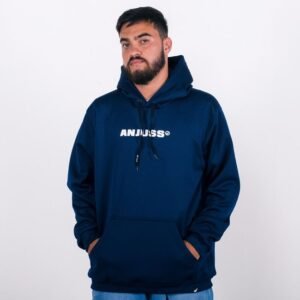 Blusa canguru anjuss brand Azul marinho P