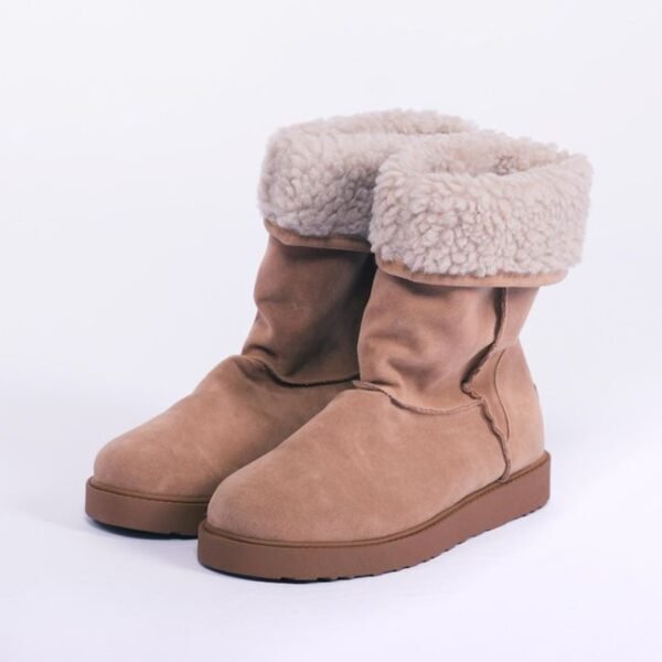 Bota pelo anjuss snow caramelo Padrao 33