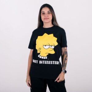 Camiseta anjuss lisa Preto P