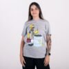 Camiseta homer anjuss barbecue Vermelho P