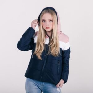 Jaqueta juvenil anjuss icecream Marinho/rosa 12