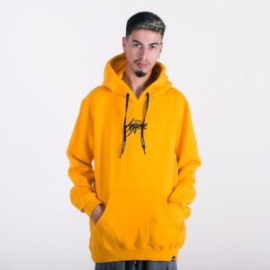 Blusa canguru anjuss uni stroke Amarelo P