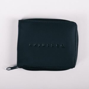 Carteira anjuss classico zíper Preto UN