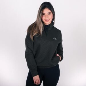 Blusa anjuss  byline Verde militar M