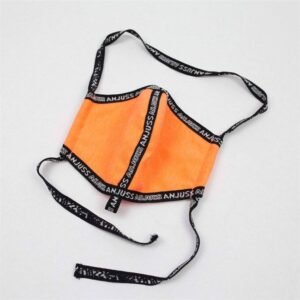 Máscara de Tecido Anjuss Fine Laranja Neon UN