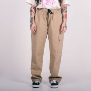 Calça uni anjuss X caio alencar wall Caqui PP