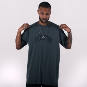 Camiseta uni over anjuss evolution Cz grafite PP