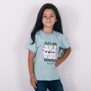 Camiseta kids happy times Vd menta 01