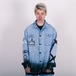 Jaqueta over uni anjuss custom Amarelo P