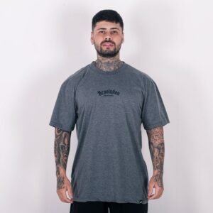 Camiseta over uni revolution Mescla escuro PP