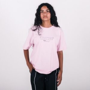 Camiseta juvenil anjuss way Rosa claro 12