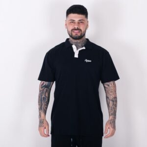 Camisa polo anjuss trim Pt/off white P