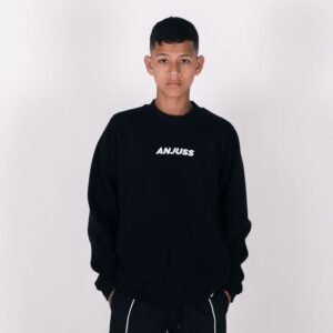 Blusa careca juvenil anjuss hallmark Preto 08