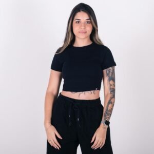 Cropped anjuss supple Preto P