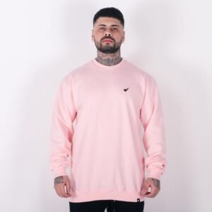 Blusa moletom careca anjuss wings Nude PP