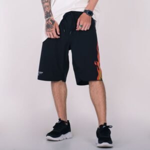 Bermuda agua anjuss fire Preto 38