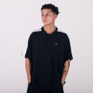 Camisa polo anjuss dapper Preto P