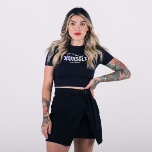 Cropped anjuss empower Preto P