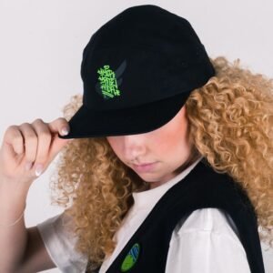 Boné five anjuss x prosa + amor Preto UN