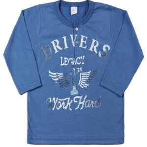 Camiseta Infantil Malhão Drivers Legacy - Azul 1