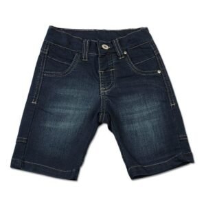 Bermuda Infantil Masculina Índigo Angelina Stone Washed - Stone 1