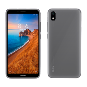 Capa de Smartphone em Silicone Transparente para Redmi 7A