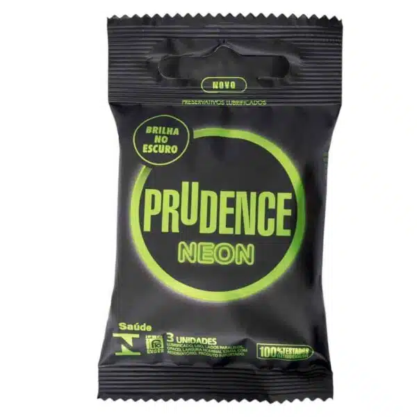 Prudence Neon - o preservativo que brilha no escuro