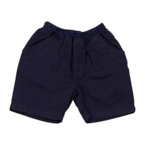 Shorts Bebê Tela Illi Paper Tinturada Cós de Malha - Marinho P