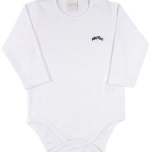 Body Bebê Suedine Básico - Branco RN