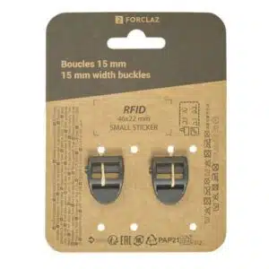 Fivela de Aperto 15mm (Conjunto de 2) - Ladder lock 15mm - pin lock, no size