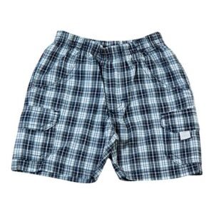 Shorts Bebe Xadrez Montserrat  - Marinho P