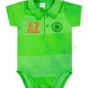Body Bebê Malha Rapport Spot Plash Scoutcamp - Verde 3